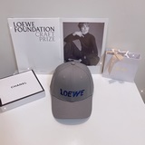 Loewe Бейсболка с вышитыми буквами, из чистого хлопка, для мужчин и женщин, подх