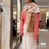 Louis Vuitton 【Двусторонняя длинная шарф с логотипом L】 Шарф Simply LV с полным 