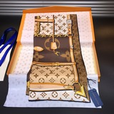 Louis Vuitton предлагает в продаже высококачественные шелковые платки размером 9