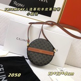 Новинка Celine TRIOMPHE из искусственной кожи и овечьей кожи с ремешком в виде м