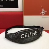 Новейшая сумка Celine из кожи с тиснением, поясная сумка, сумка на грудь, реальн