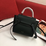 Сверхмини-размер： 16 см BELT PICO Сумка из зернистой кожи 8 X 6 X 3 дюйма.