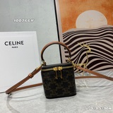 【Полный комплект упаковки】 Новые товары CELINE в продаже | Новая сумка-коробка с