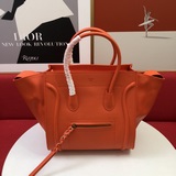 Сумка Celine классического дизайна с узором в виде улыбающейся летучей мыши, раз