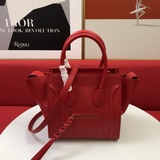 Сумка Celine классического дизайна с узором в виде улыбающейся летучей мыши, раз
