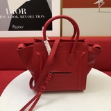 Сумка Celine классического дизайна с лимонным узором и улыбающейся летучей мышью