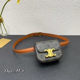 Celine23 ранней весной представляет мини-поясную сумку Triumphal Arch! Поясная с