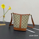 Celine Triumphal Arch Green Embroidered Bucket Bag Spring/Summer Color 002 Разме