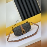 CEL*INE TaBou Clutch Кожаная сумка с тканевой подкладкой, для ношения на плече и