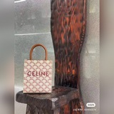 Celine Cabas вертикальная сумка, ограниченная серия к празднику Сети-сети, с выш