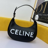 Кожаная сумка Celine, подлинная версия, 2023 год, модель AVA, с буквами, из нату
