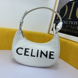 Кожаная сумка Celine, подлинная версия, 2023 год, модель AVA, с буквами, из нату