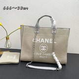 Большая сумка CHANEL 2023 в новых цветах, пляжная сумка из денима для матери и р