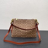 Новая модель Coach/Coach Grace Carryall с классическим логотипом в виде кареты, 