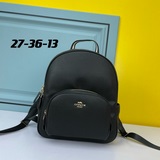 Coach, модель № 5671, серия Court, средний размер, женская сумка из ПВХ с кожаны