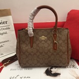 Coach f067206 Новая модель 2016 года, модная сумка через плечо с узором C для же