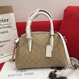 coach/коуч [розовый] f029434. Новая модель сумки из ПВХ, небольшая сумка через п