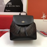 Новая модель Coach f0997, полностью из кожи, черного цвета/1029 коричневого цвет
