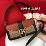 Coach, новая коллекция осень-зима 2023, модная и универсальная сумка Georgie в с