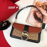 Coach, новая коллекция осень-зима 2023, модная и универсальная сумка Georgie в с
