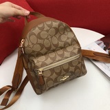 Coach f058315 Новая модель женской сумки-рюкзака из ПВХ, мини-рюкзак, доступна в