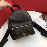 Coach f058315 Новая модель женской сумки-рюкзака из ПВХ, мини-рюкзак, доступна в