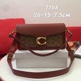 Жемчужная цепочка tabby 26, сумка через плечо 7168 Coach снова представляет модн