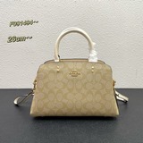 Новая сумка Coach. Три отделения, классический дизайн, новая расцветка. Размер： 