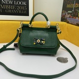 Dolce & Gabbana Оригинальная модель, идеальная форма сумки, импортная кожа с