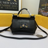 Dolce & Gabbana Оригинальная модель, идеальная форма сумки, импортная кожа с