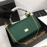 Dolce & Gabbana Импортная кожа, простой и модный дизайн.