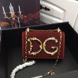 Dolce & Gabbana Импортная кожа, простой и модный дизайн, 202.