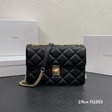 Новая сумка через плечо с регулируемым ремнем. Новейшая модель FURLA из кожи бык