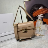 Сумка FURLA, новейшая модель «Свинка», с двумя плечевыми ремнями, из кожи, в под