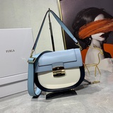Сумка FURLA, новейшая модель «Свинка», с двумя плечевыми ремнями, из кожи, в под