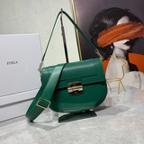 Сумка FURLA, новейшая модель «Свинка», с двумя плечевыми ремнями, из кожи, в под