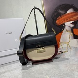 Сумка FURLA, новейшая модель «Свинка», с двумя плечевыми ремнями, из кожи, в под