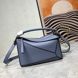 Loe*we популярная модель 0uzzle small#новые цвета, небольшая сумка с геометричес
