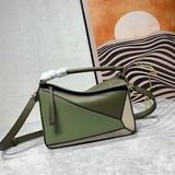 Loe*we популярная модель 0uzzle small#новые цвета, небольшая сумка с геометричес