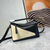 Loe*we популярная модель 0uzzle small#новые цвета, небольшая сумка с геометричес