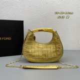 В комплекте с коробкой TOM FORD Новая сумка через плечо с крокодиловым узором, з