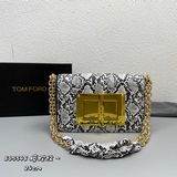 Сумка Tom Ford, новая модель - змеиный принт, полностью из кожи, с поворотной за