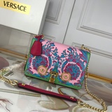 Versace/Вансэцзе 2023 осенне-зимняя коллекция женских сумок, изготовлена из кожи
