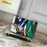 Versace/Вансэцзе 2023 осенне-зимняя коллекция женских сумок, изготовлена из кожи