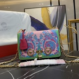 Versace/Венсаче 2023 осенне-зимняя коллекция женских сумок, изготовлена из кожи,