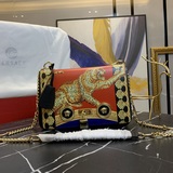 Versace/Ван Си Чже 2023 осенне-зимняя коллекция женских сумок, изготовлена из ко