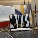 Versace/Вансэцзе 2023 осенне-зимняя коллекция женских сумок, изготовлена из кожи