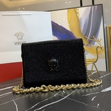 Популярные товары в магазинах 【VERSACE】 VERSACE, матовая кожа с стразами, очень 