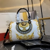 【Versace】 Классическая сумка-подушка Versace Boston, лаконичный внешний вид, бол