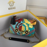 Versace/Вансэцзе 2023 осенне-зимняя коллекция женских сумок, изготовлена из кожи